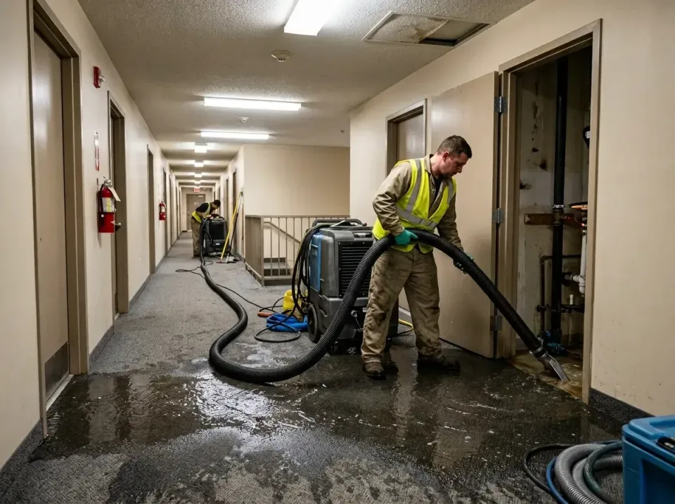 multi-unit-apartment-hallway-f-005 — frequently asked questions, Emergency Burst Pipe Water Extraction & Removal in Glen Cov…
